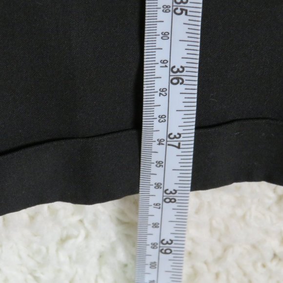 The Limited* Women's Zipper & Hook‎ Closure Flared Bottom Pants~ Size 2 (Black) - Picture 10 of 10